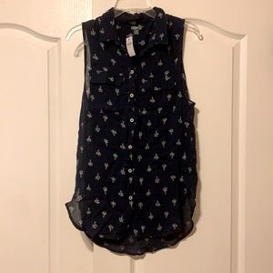 Brand: Aerie, Size: XS, Color: navy and white